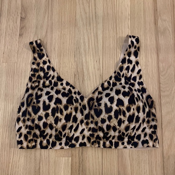 Victoria’s Secret Leopard Print Bralette with Built In Padding - Picture 1 of 9